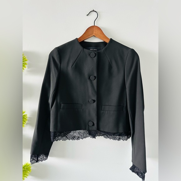 Zara | Trending Lace Blazer - Picture 12 of 12